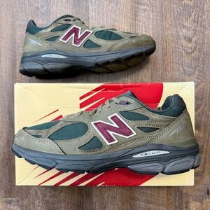 Teddy Santis x New Balance 990v3 Made in USA Green Purple